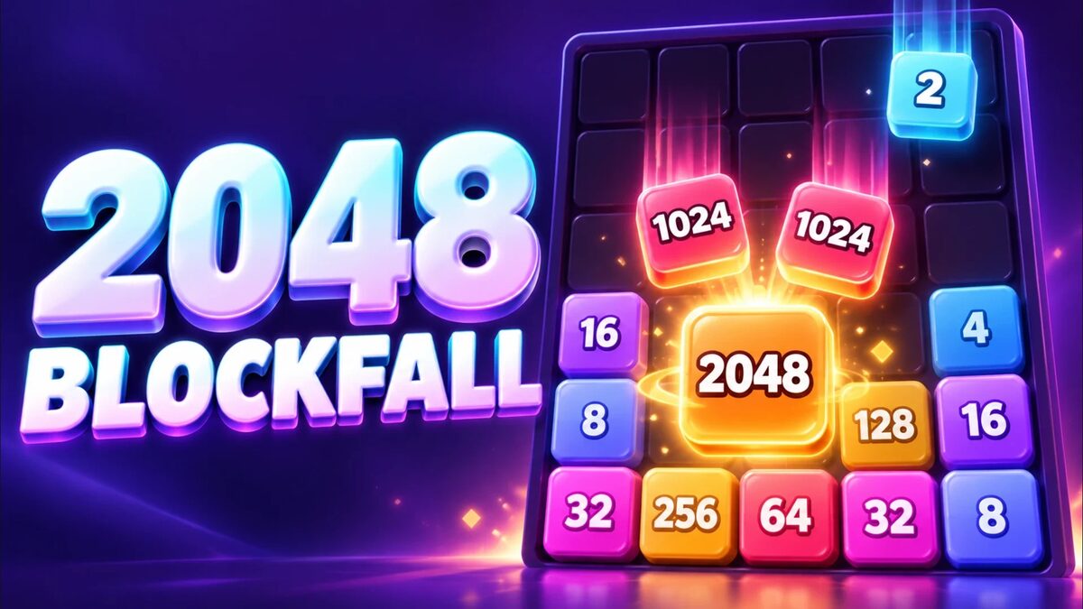 2048 Blockfall: browser game by Klyo