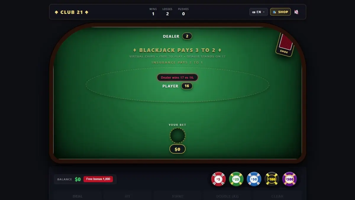 Club 21 — gra w przeglądarce od twórcy twórca nr 48