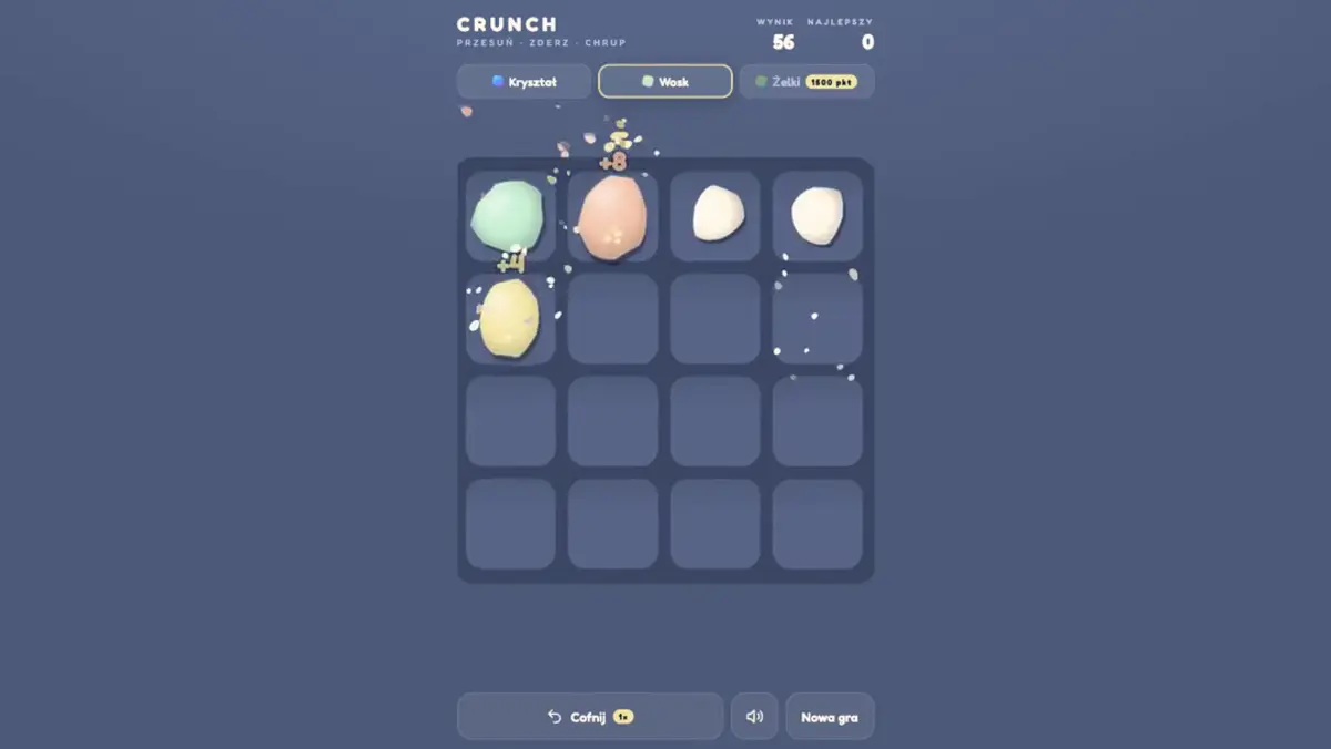 CRUNCH — zagraj za darmo online — gra w przeglądarce od twórcy Klyo