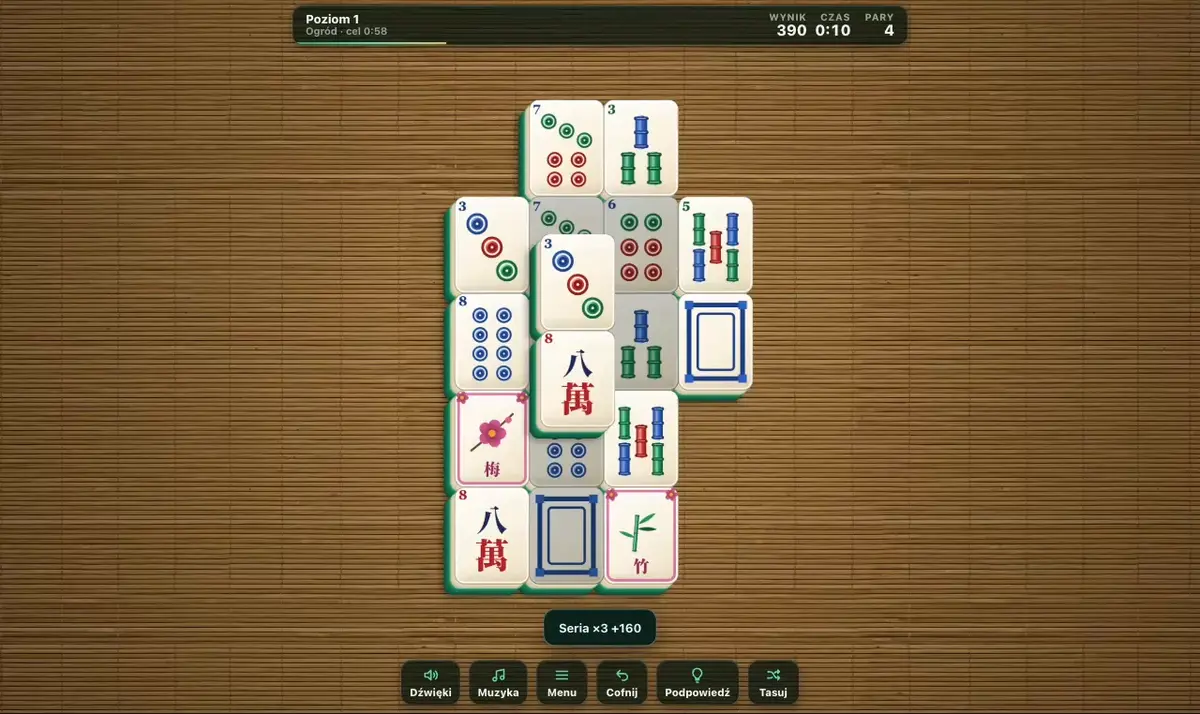 Mahjong Sanctuary: gra w przeglądarce od twórcy Klyo