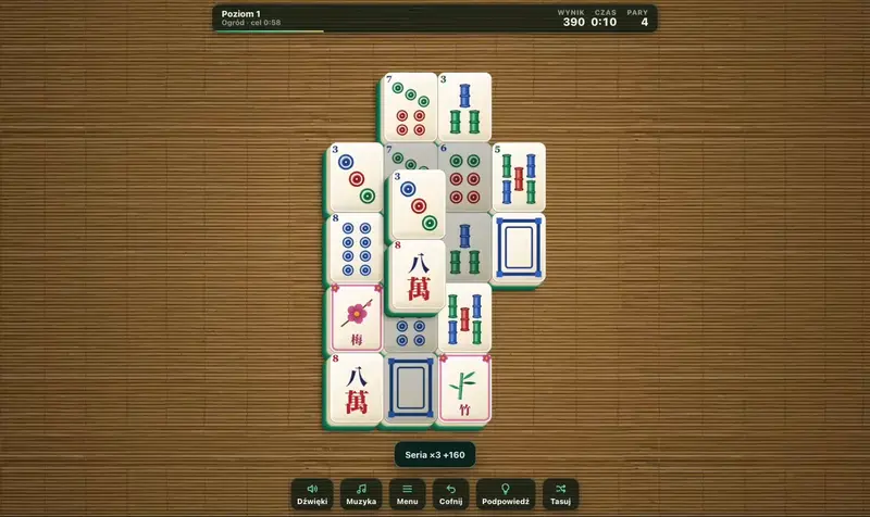 Mahjong Sanctuary: gra w przeglądarce od twórcy Klyo