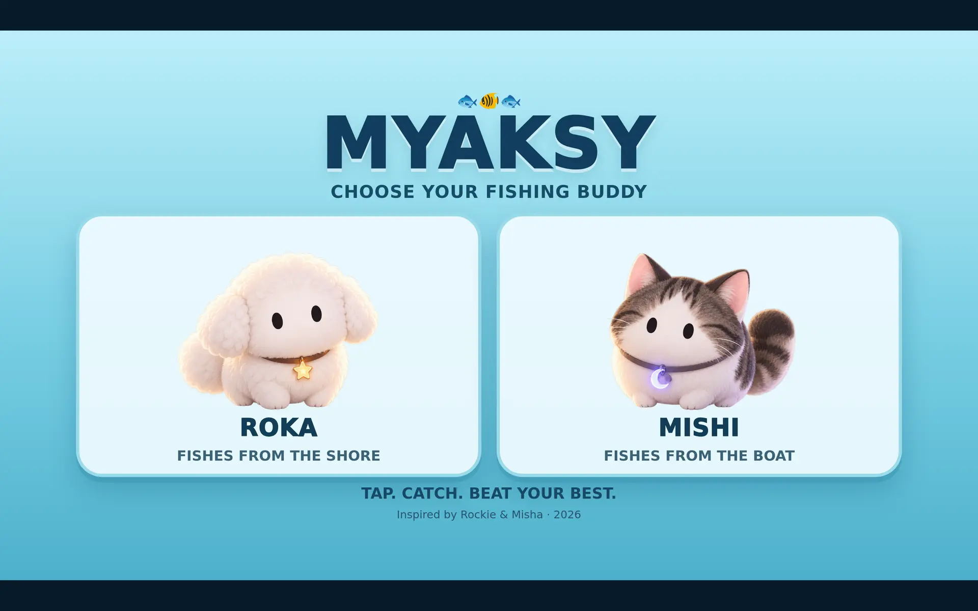 Myaksy: browser game by Viktoriia