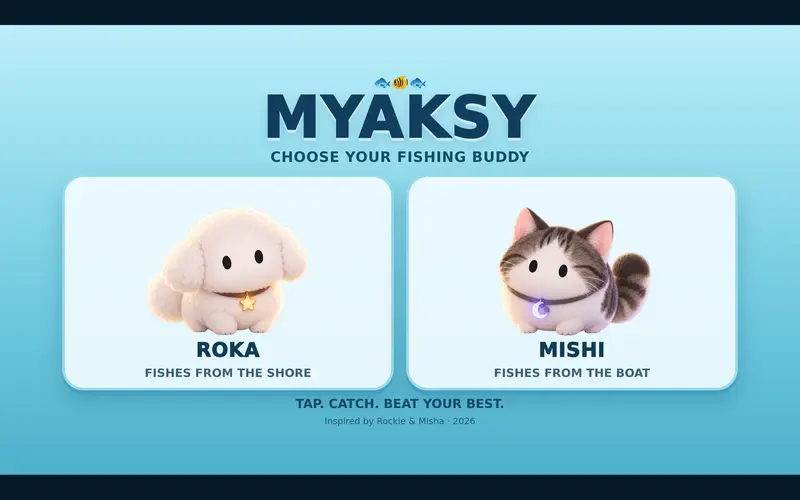Myaksy: browser game by Viktoriia