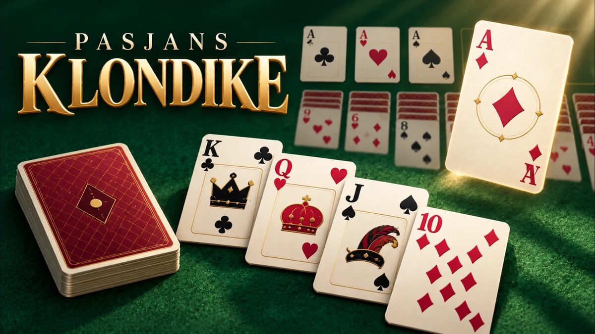 Klondike Solitaire: browser game by Klyo