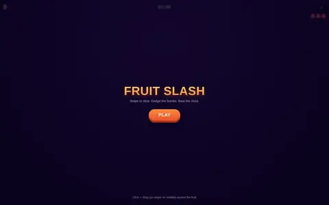 Slice Rush — gra w przeglądarce od twórcy zxp